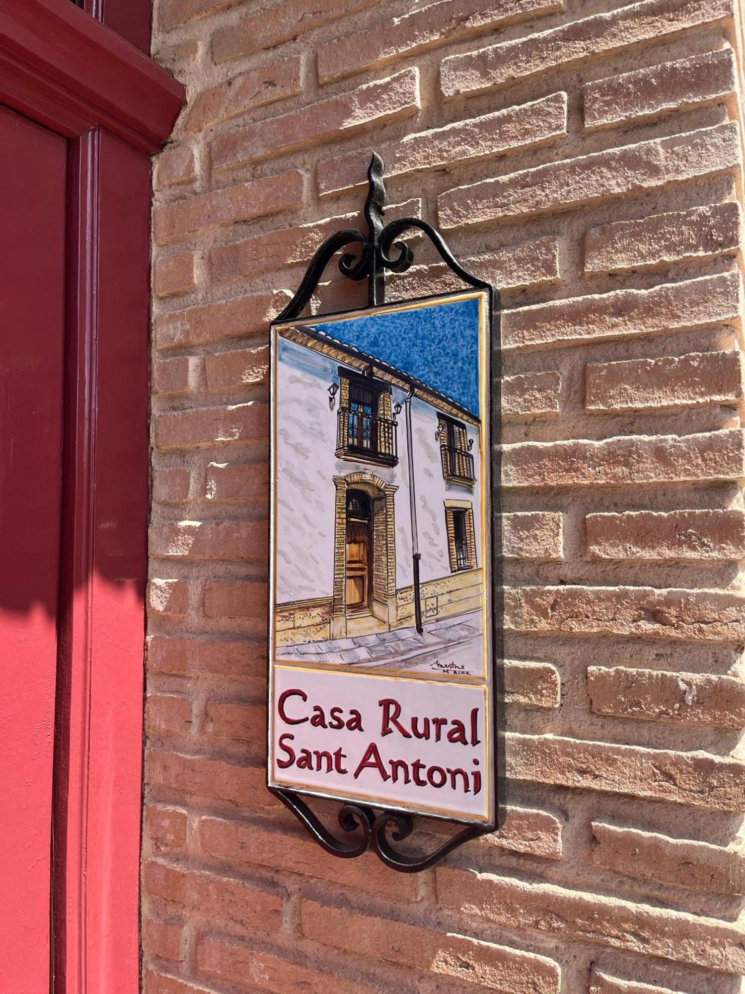 Casa Rural Sant Antoni Biar Exteriör bild
